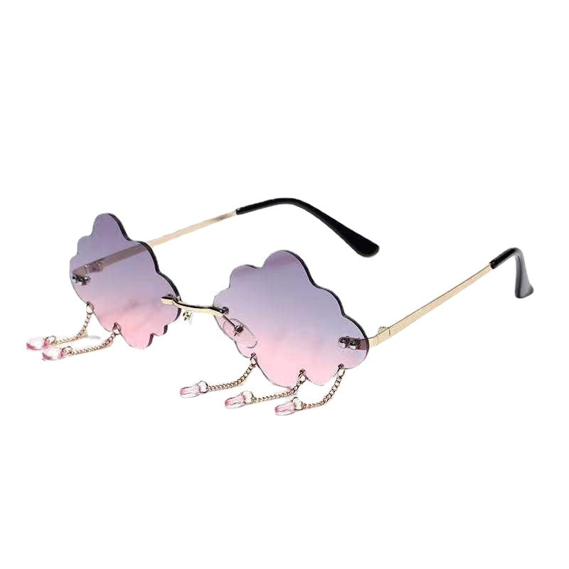 Wholesale PC Frameless Cloud Sunglasses